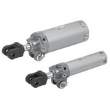SMC Specialty & Engineered Cylinder CK1-Z/CKG1-Z, Clamp Cylinder, Magnetic Field Resistant Auto Switch (Band Mounting Style)